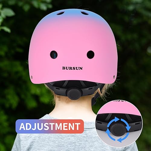 Vista 23 de Kids Helmet Toddler Bike Helmets for Ages 2-3-5-8-14 Years Kids Girls Boys Youth, Adjustable Multi-Sport Helmet for Skateboard Cycling Scooter Azul