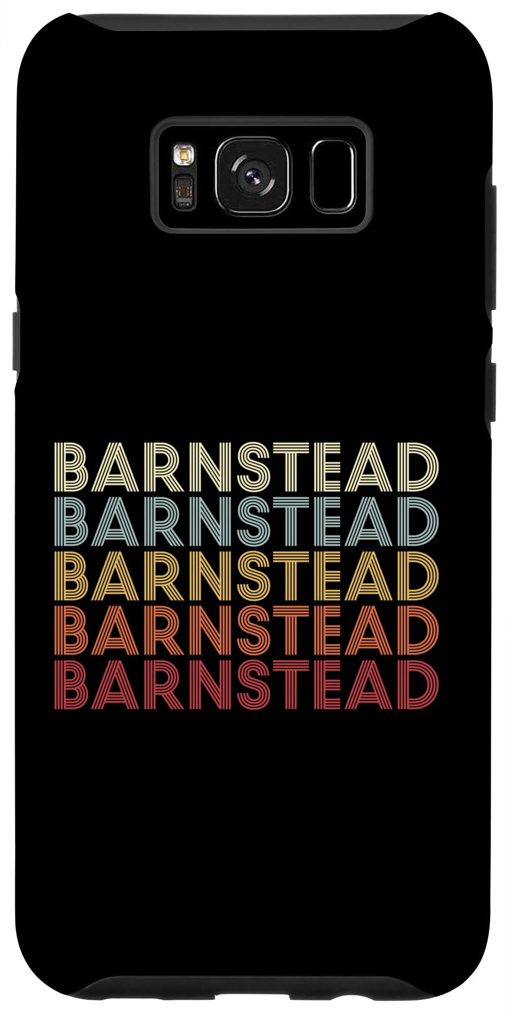 Galaxy S8+ Barnstead New Hampshire Barnstead NH Retro Vintage Text Case