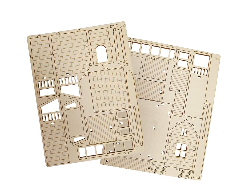 Winkee - DIY Mini Tree House Kit - Build Your Own Indoor Tree House For Flower Pot - Ideal Gift For Adults - Assembled In 5 Minutes
