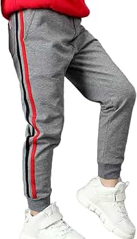 Amazon.com: FLOWERKIDS Boys' Jogger Pants Stripes Cotton