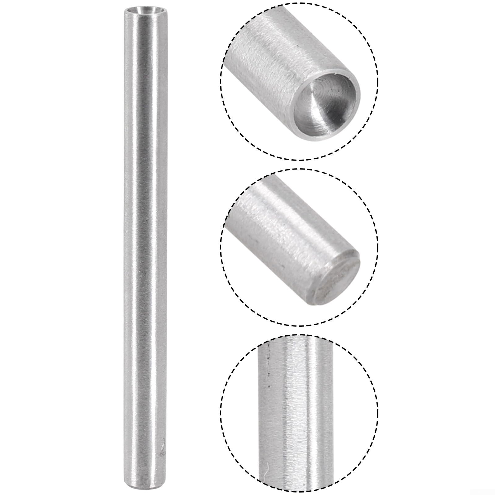 Lecreatekit 10Mm Mushroom Rivet Setting Tool,Mushroom Domed Snap Rivet Setting Tool Steel Heat Treated Carbon Steel Punch For Spike Studs Punch(10Mm)