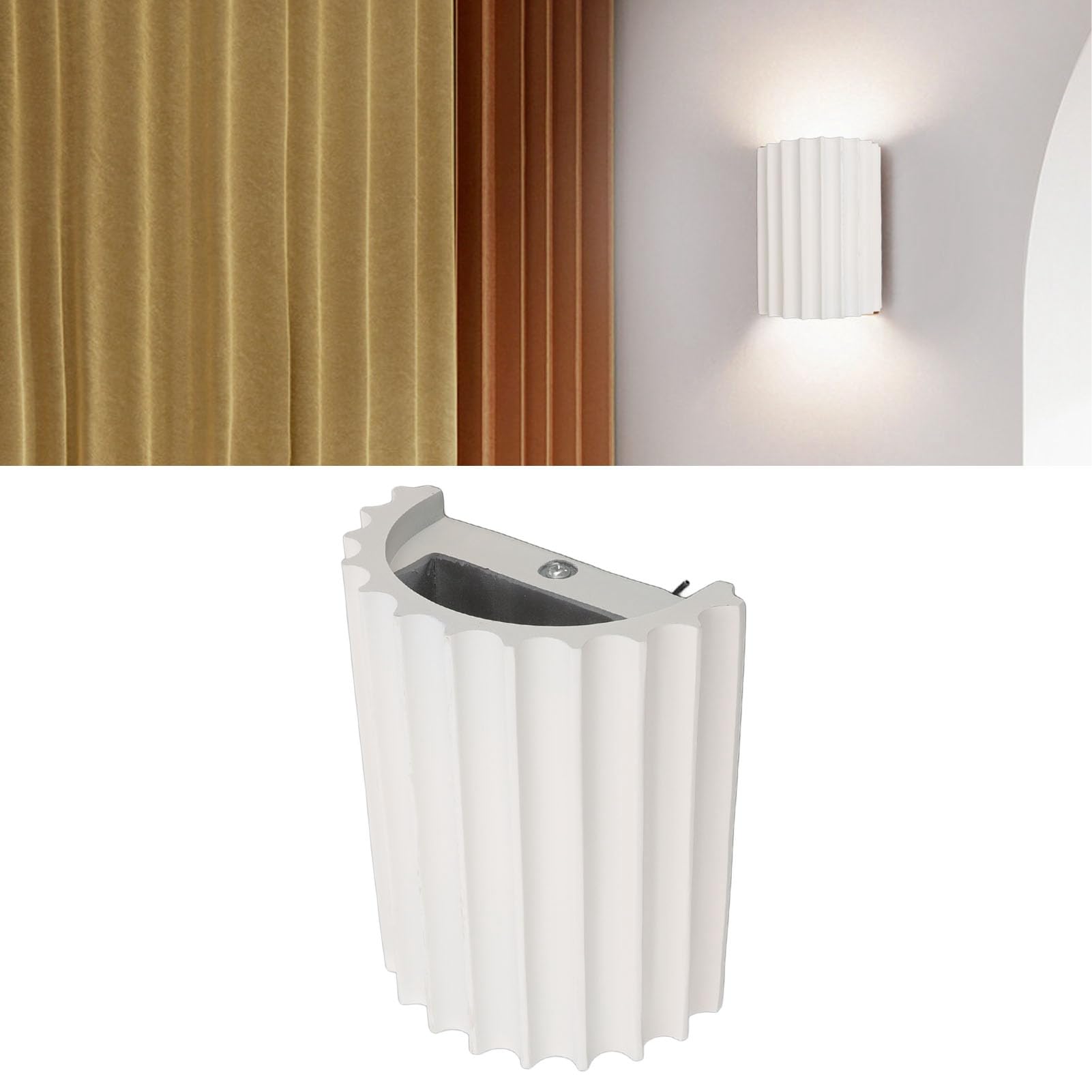LED W Light G9 Lampenhalter Einfache Schöne Deko W Lampe für Schlafzimmer Wohnzimmer Eingang 100? 240 V Weiß bei S Great Diese Lampe LED Hellled Lampw Lampdeco Lampw (WHITE)