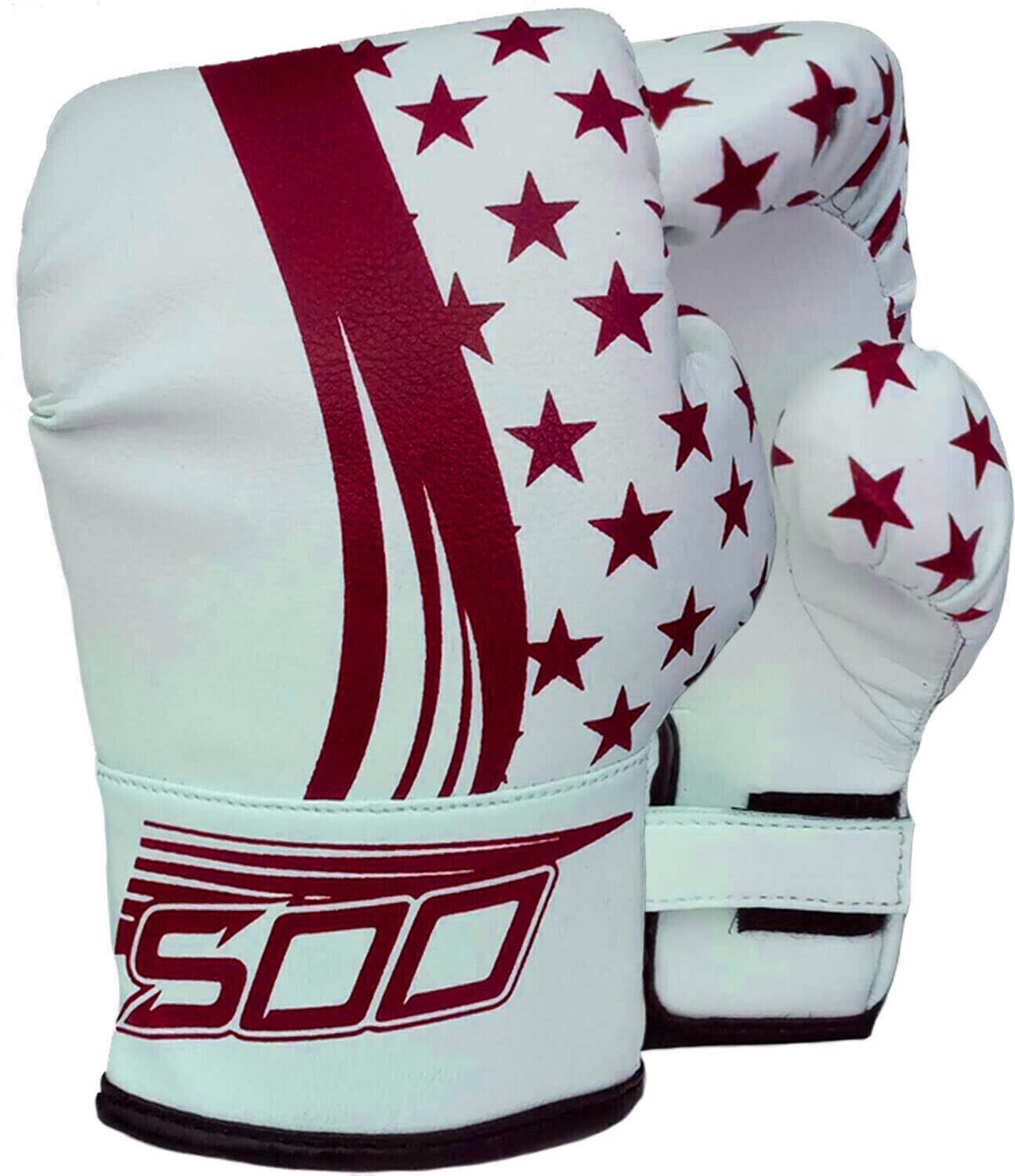 Kids Junior 2oz Pro Boxing Gloves, Kickboxing Fight Gloves, Sparring Training Punching Mitts