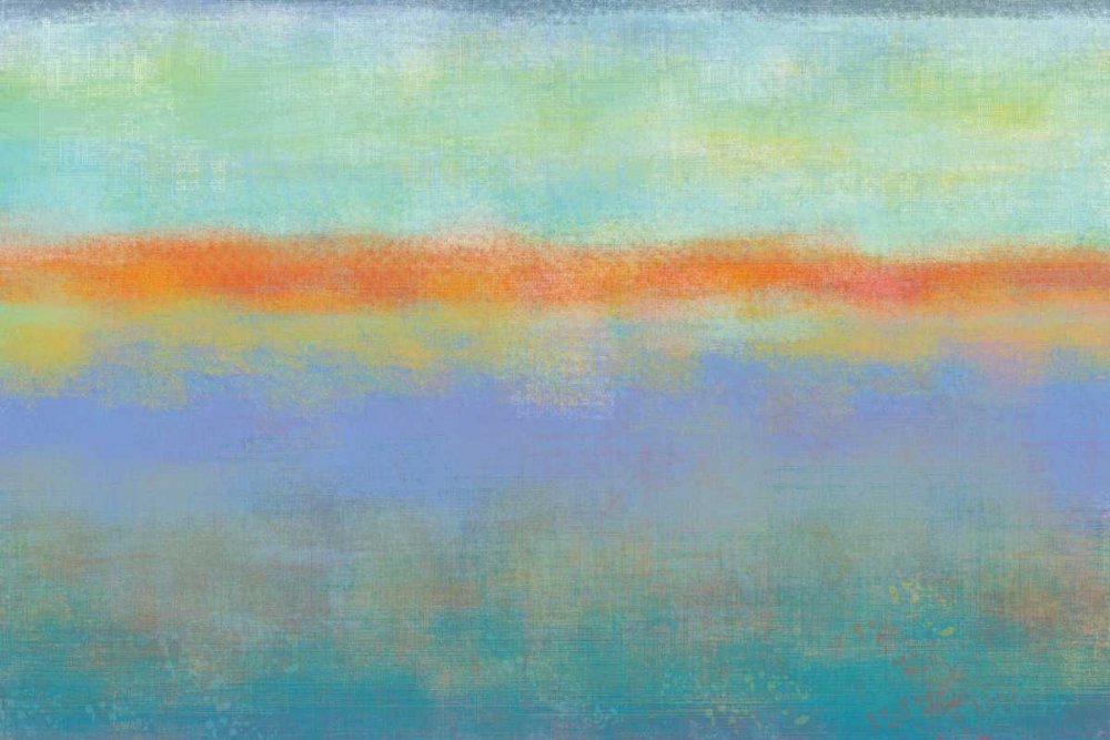 Feeling at home KUNSTDRUCK auf MATTE PAPIER 220gr Country Sky 2 Weiss Jan - Abstrakt horizontal Poster Abstracts Landschaften. Bild auf Papier cm_60_X_92