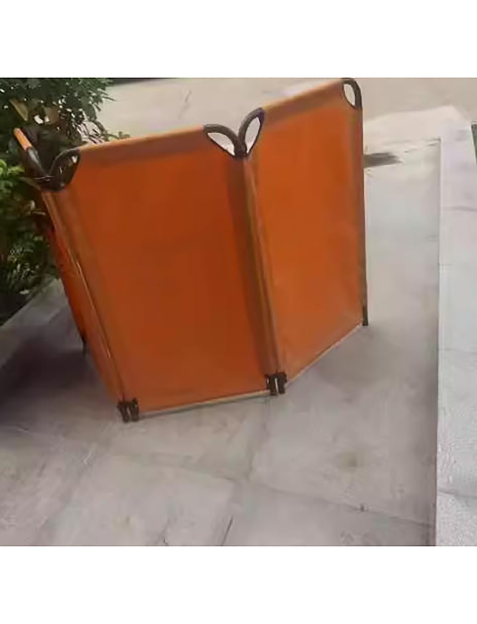 Schweißvorhang, Schweißschutzschirm Orange, mehrere Größen(Iron,58x110cm)