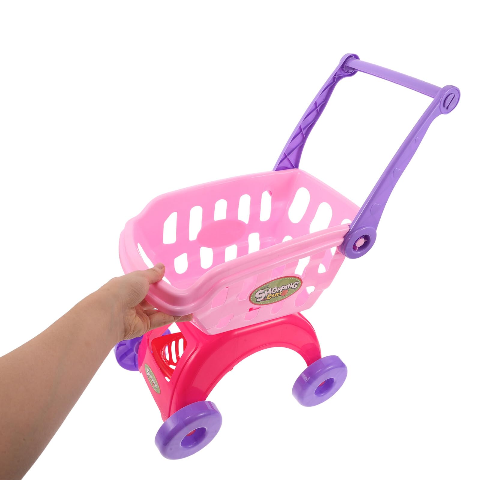 Carrello della Spesa Mini per Ragazzo Ragazza Piccoli Carrello Supermercato Giocattolo da Gioco di Finzione Piccolo