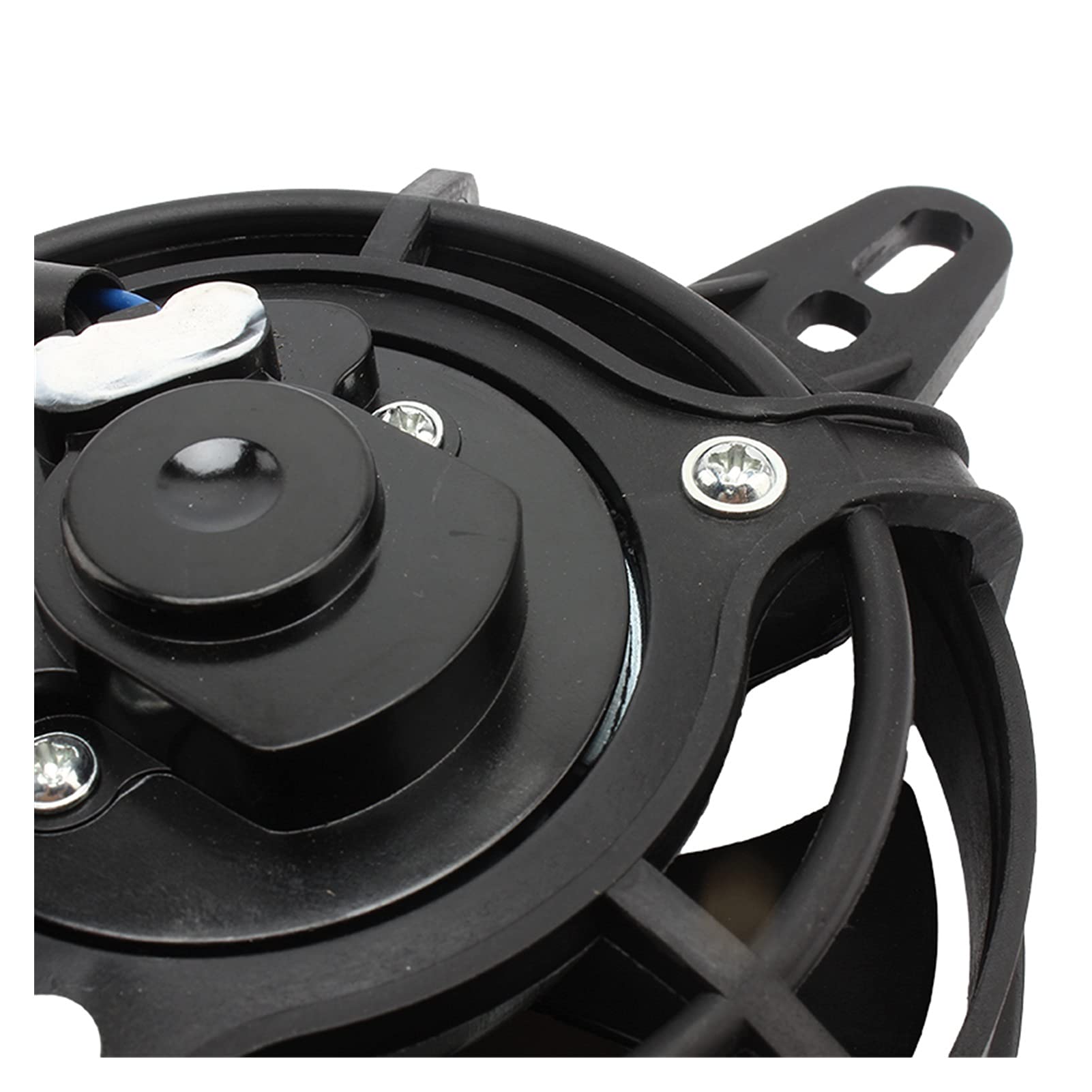 Ventilador De Radiador Para Moto De Cross/ATV 150-250cc - Refrigerado Por Agua, Conector De 2 Pines, Aleación Metálica, Mejora La Refrigeración Del Motor