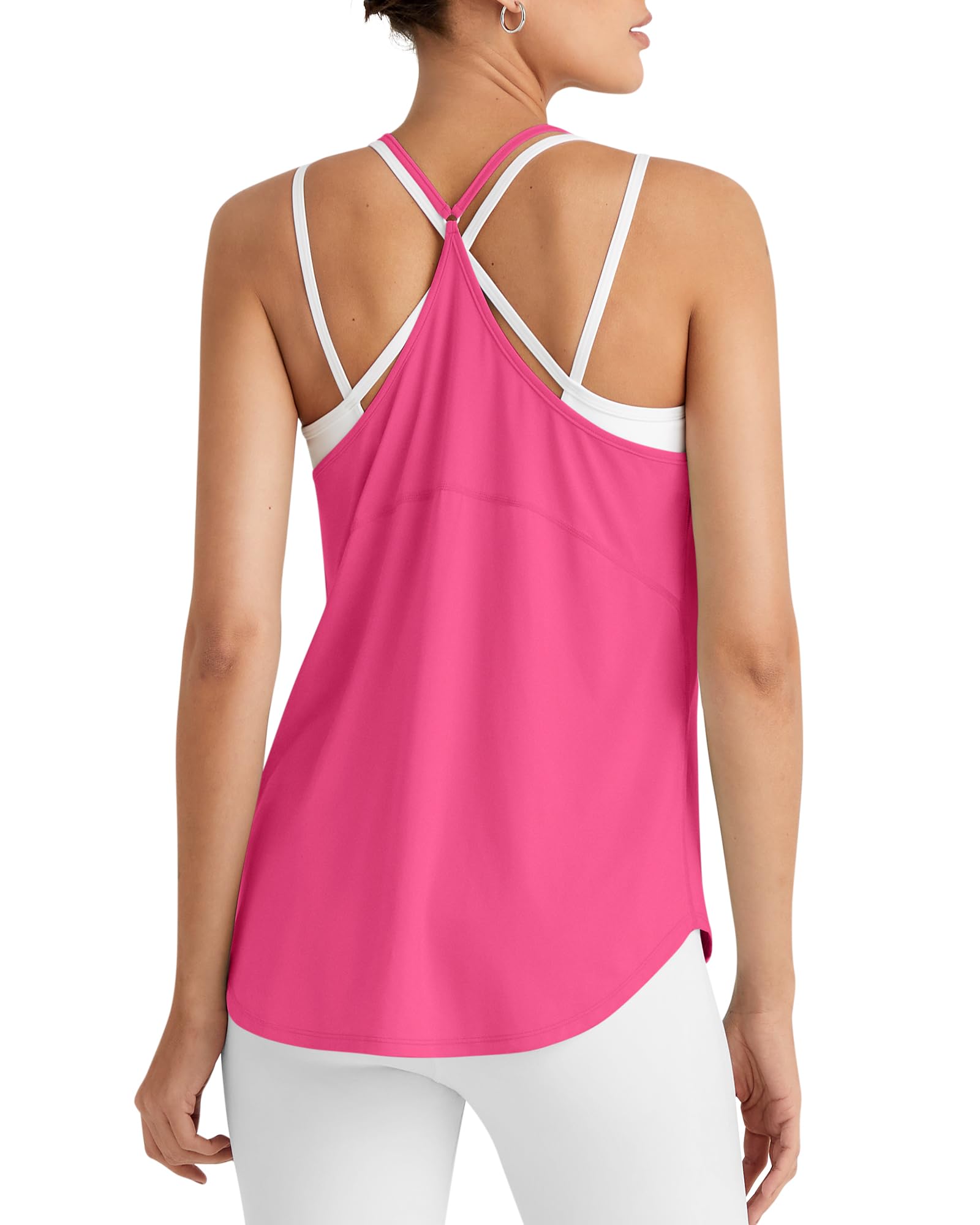 G4Free Workout Tank Top Racerback Loose Fit