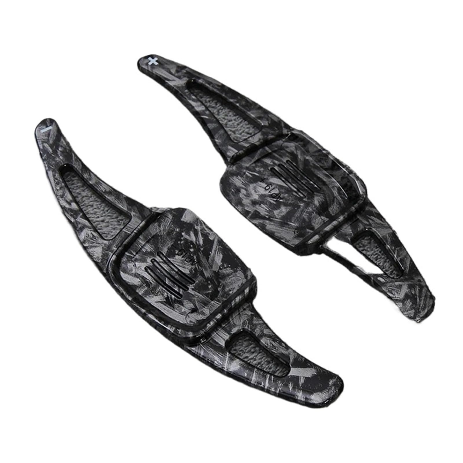 Xxiucj Car Paddle Shifter Extensions for VW for Tiguan for MK2 for Golf7.5 for Alltrack Car Steering Wheel Shift Paddle Shifter(Satin Black)