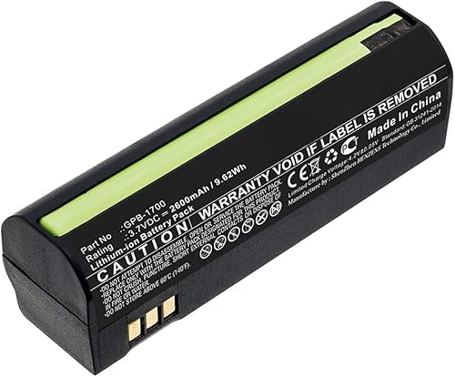 Synergy Digital Batería de teléfono satelital, compatible con teléfono satélite Globalstar GSP-1700, (iones de litio, 3.7 V, 2600 mAh), capacidad disponible en Yaxa Colombia