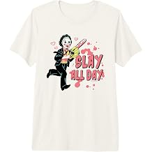 The Texas Chainsaw Massacre Slay All Day Leatherface Movie Premium Tri-Blend T-Shirt