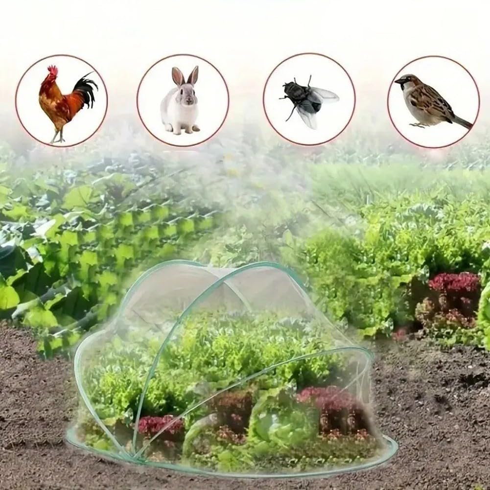 Rete di copertura per piante da giardino e serra, progettata per alberi da frutto e verdure da uccelli e insetti
