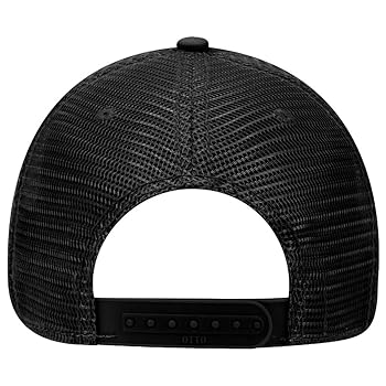 SUPPLY × NOROLL S/N Mesh Hat Black OTTO Garment Washed Cotton Twill 6 Panel Low Profile Mesh