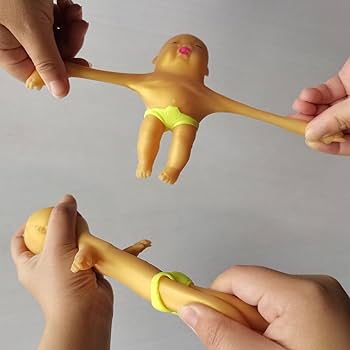 Amazon | 赤ちゃん スクイーズ きんいろ 【1個 14cm】 アグリー