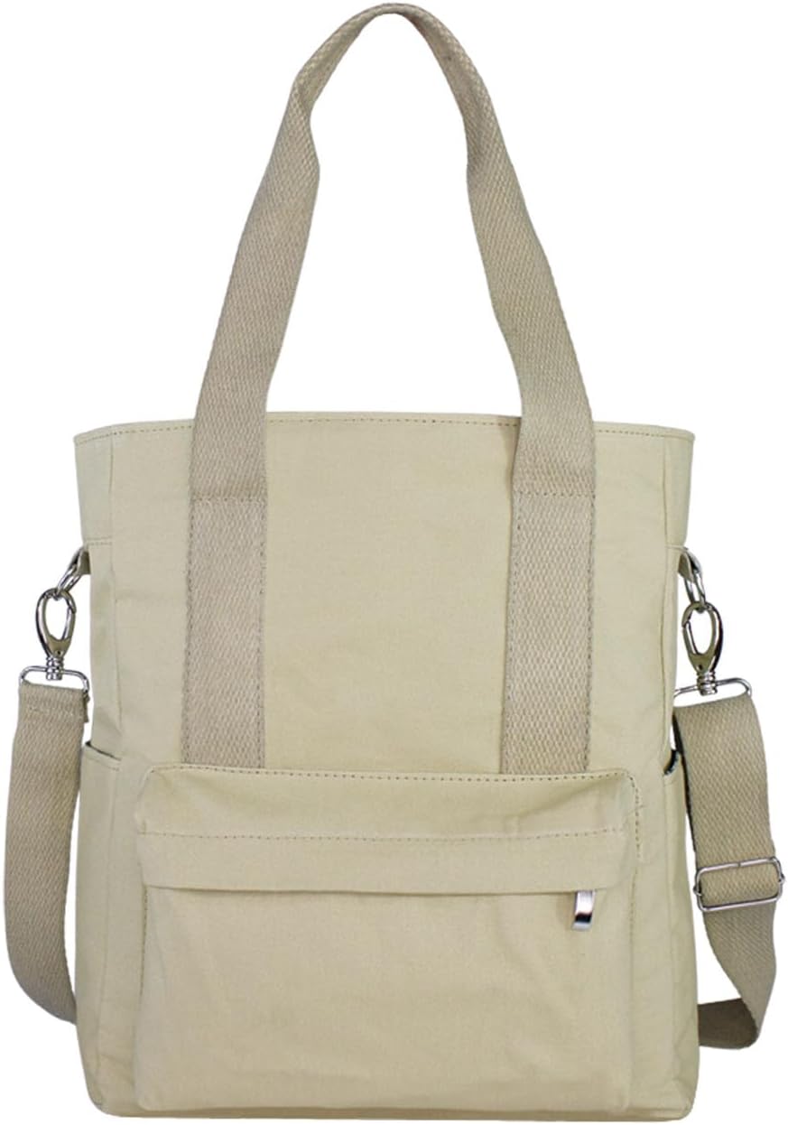 Lenna's Canvas Tote Bag Bolsa Transversal e de Ombro Tamanho Grande A025