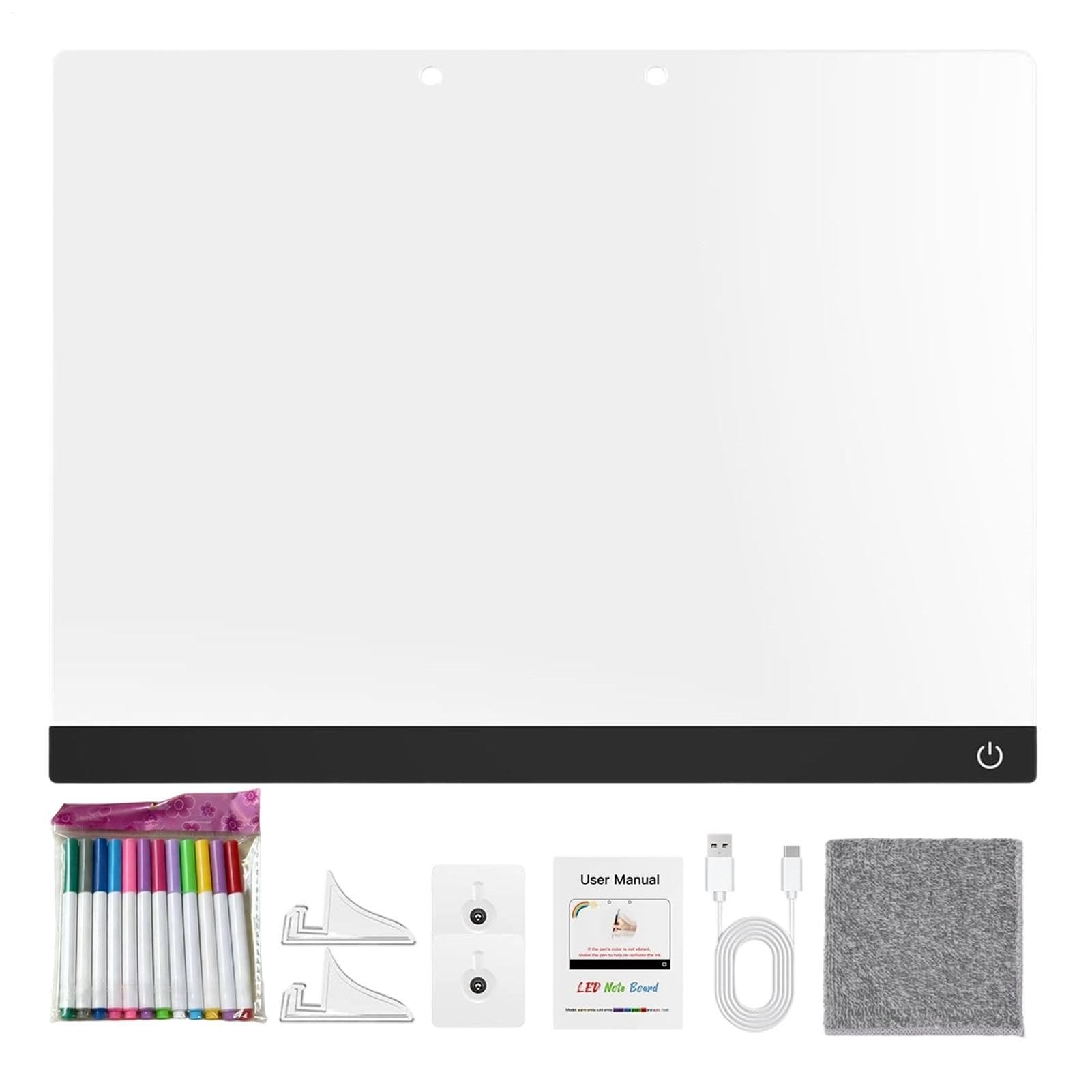 Pizarra Luminosa para Notas con Colores Tableta Colorida Con Brillo