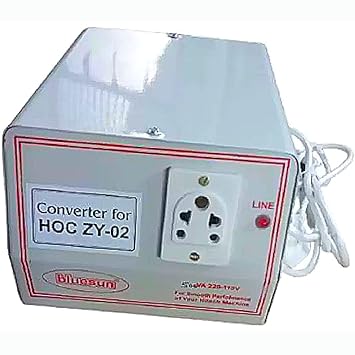 BLUESUN 500Watt 220V-110V Step Down Transformer Step Down Transformer (White)