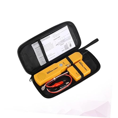 Miniatura 7 de KJHBV Disyuntor de teléfono con cable Trazador de cable de tóner de cable Trazador de alambre eléctrico Trazador de alambre generador de tono y