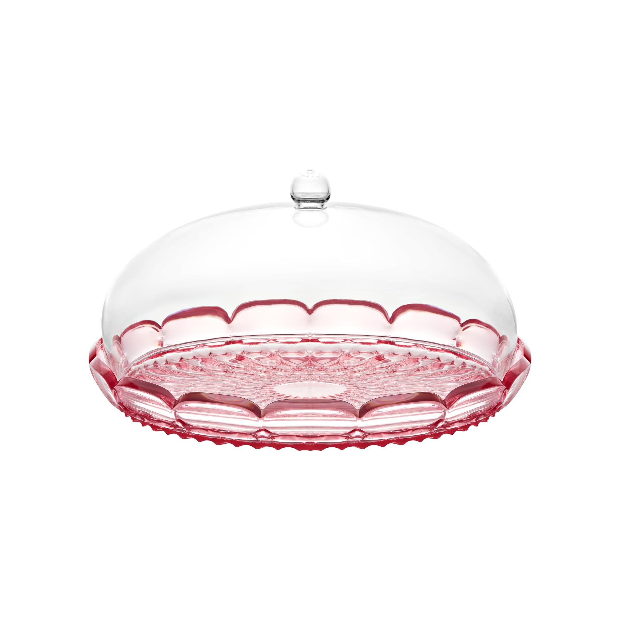 Guzzini - Vanity, Set tortiera, in Bio-​based SAN e Bio-​based SMMA - ARIA (Rosa Flamingo)