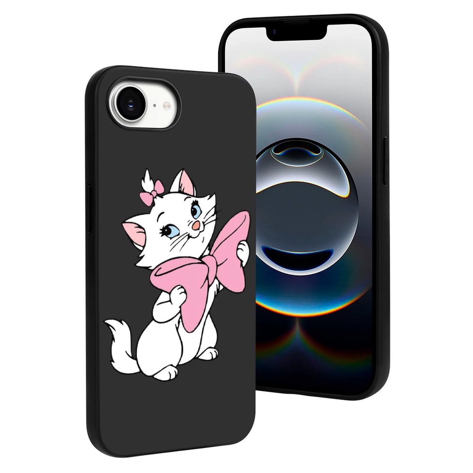 Amazon.co.jp: IPhone16E 用 ケース 猫柄 マリーちゃん アイフォン16E