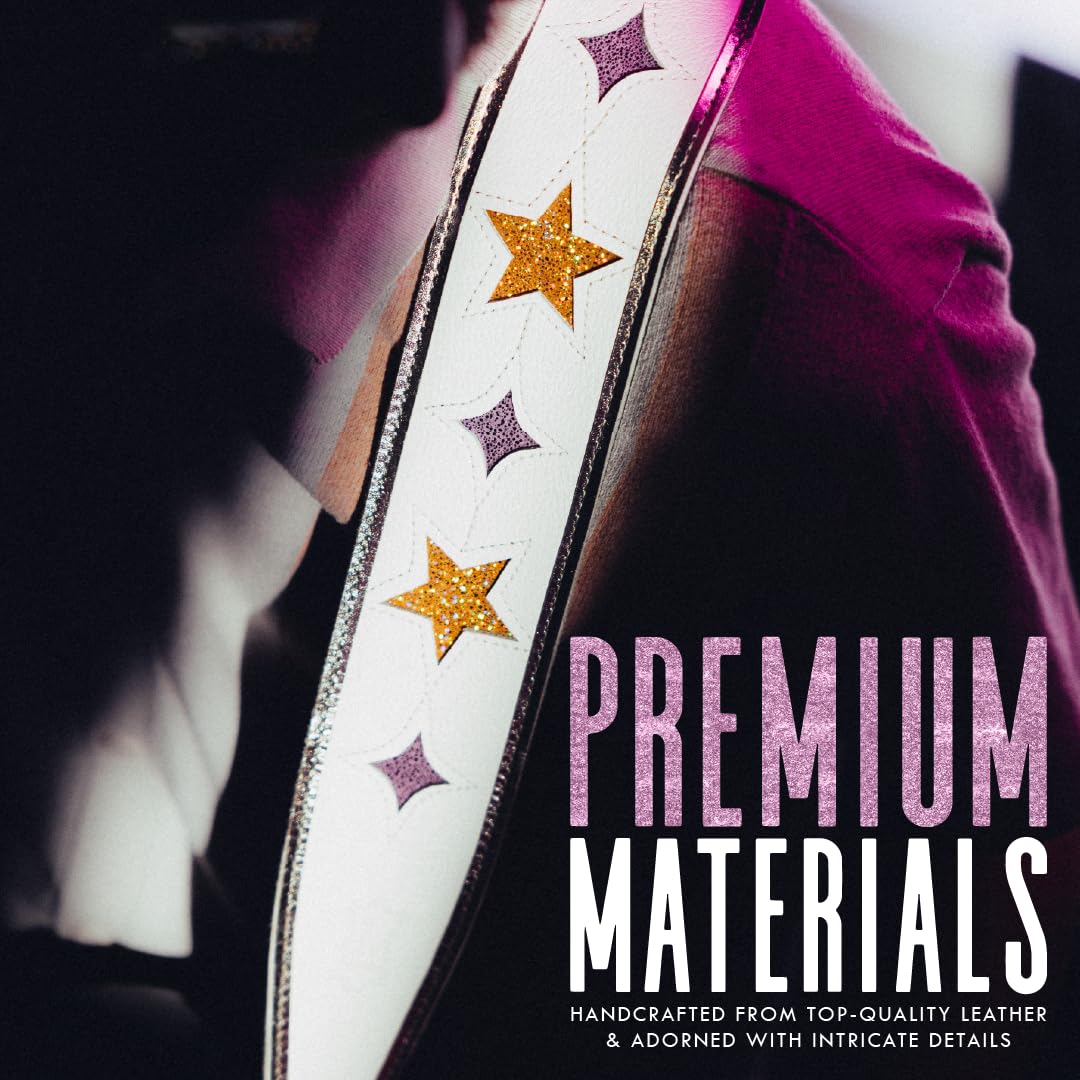Levy's Leathers x Jodi Head Collaborative Series - Correa para guitarra (piel, 6,35 cm)