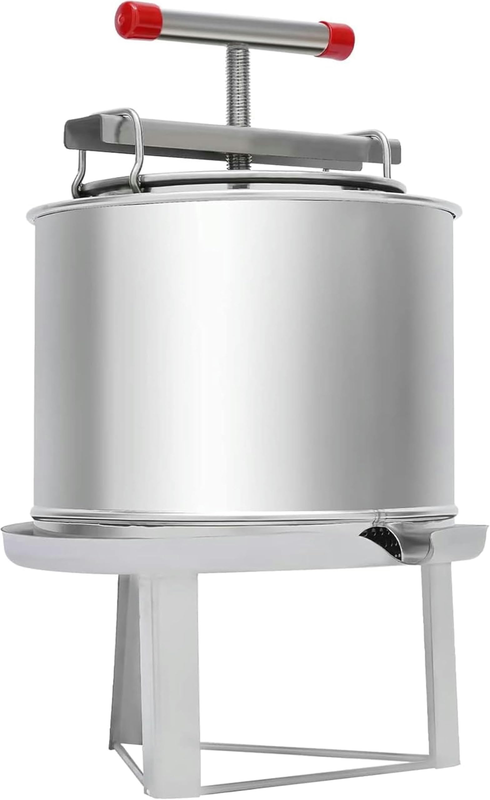 Extractor de miel de 12 l, prensador de cera de abejas, extractor de miel manual para el hogar, máquina de apicultura, extractor de jugo de uva y fruta, equipo para hacer vino para granjas domésticas