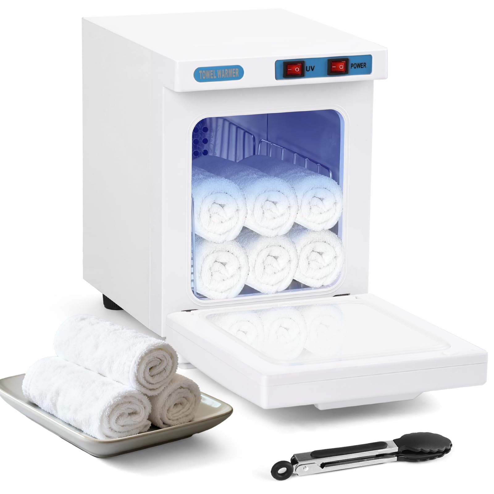 Handtuchwärmer, 5L Handtuchheizschrank, Handtuchwärmer Elektrisch UV Sterilisator, Towel Handtuch Wärmer für Gesichtsbehandlungen, Haarpflege, Massage, Salonausstattung und Zuhause