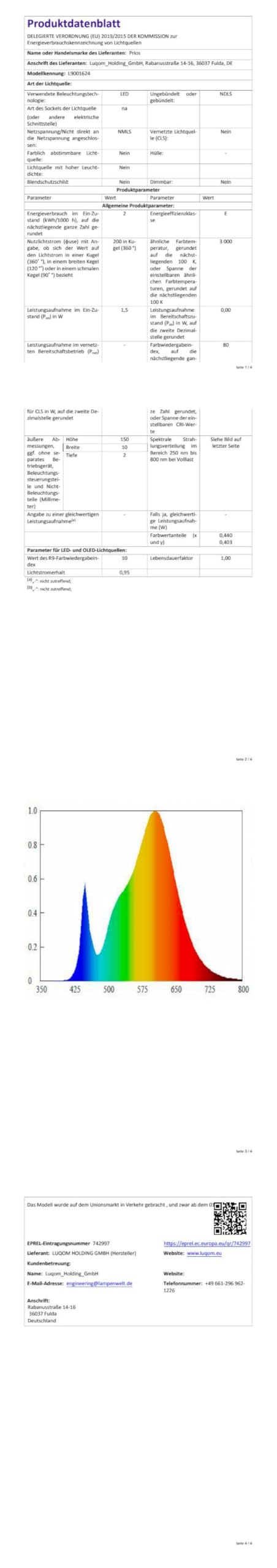 Lindby Wandlampe, Wandleuchte innen Innenleuchte Wand 11,2W LED warmweiß 3000K Wandbeleuchtung Wohnzimmer Esszimmer Flur
