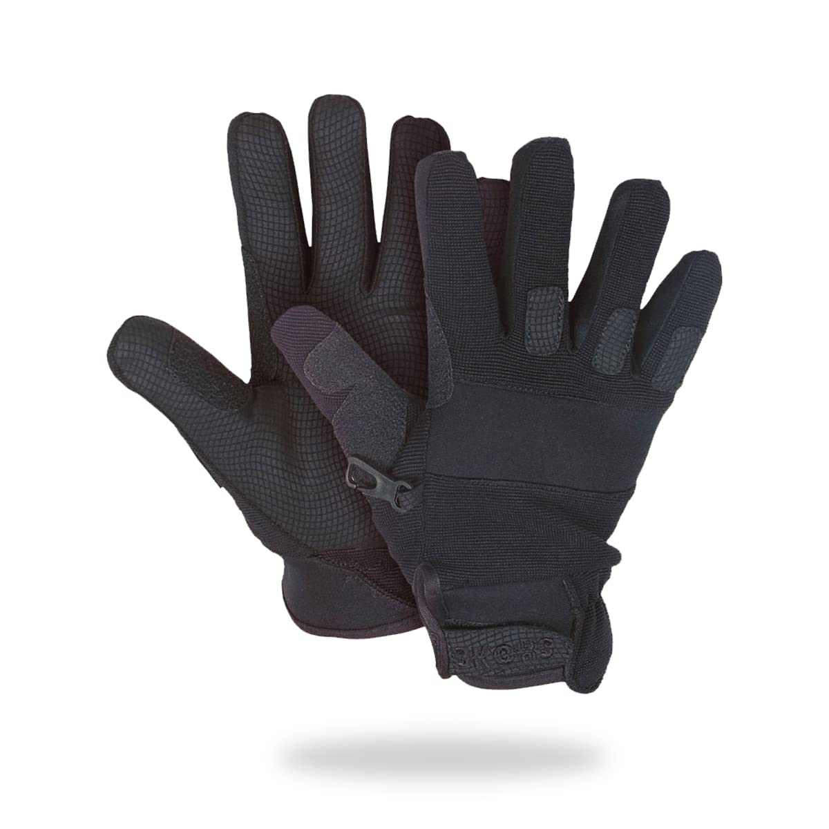 SHOKE - Guantes anticortes policiales nivel 5 - Guantes de trabajo para las Fuerzas y Cuerpos de Seguridad - Protección de kevlar en nudillos y pulgar - Resistencia al corte por cuchilla XXL