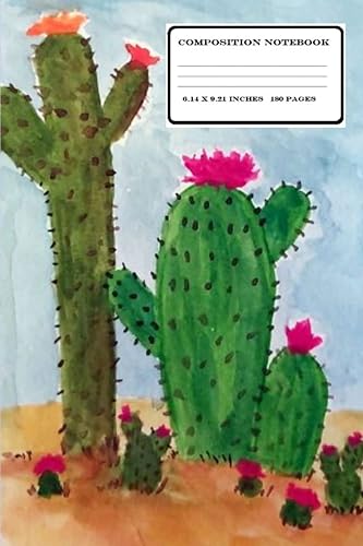 Cactus Composition Notebook