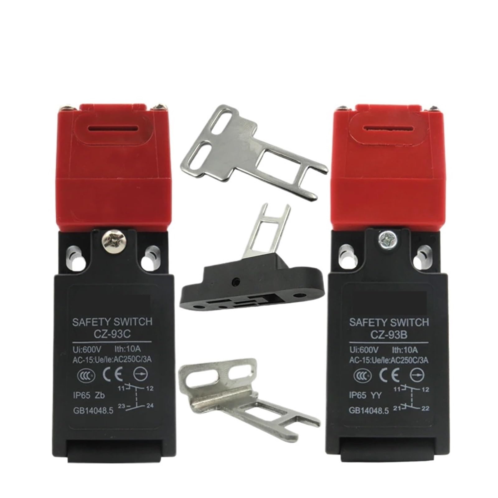 Safety Limit Switch Waterproof Switch with Key(CZ-93C,K2)-image-2