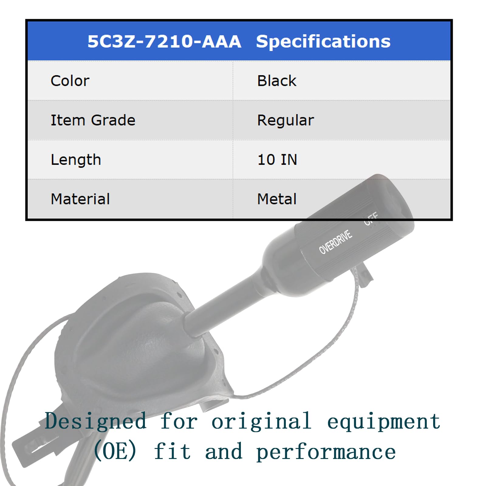 CHYKORLA 5C3Z-7210-AAA Automatic Transmission Shift Lever