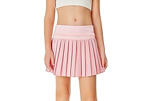 Athletic Tennis Skorts with Pockets for Girls
