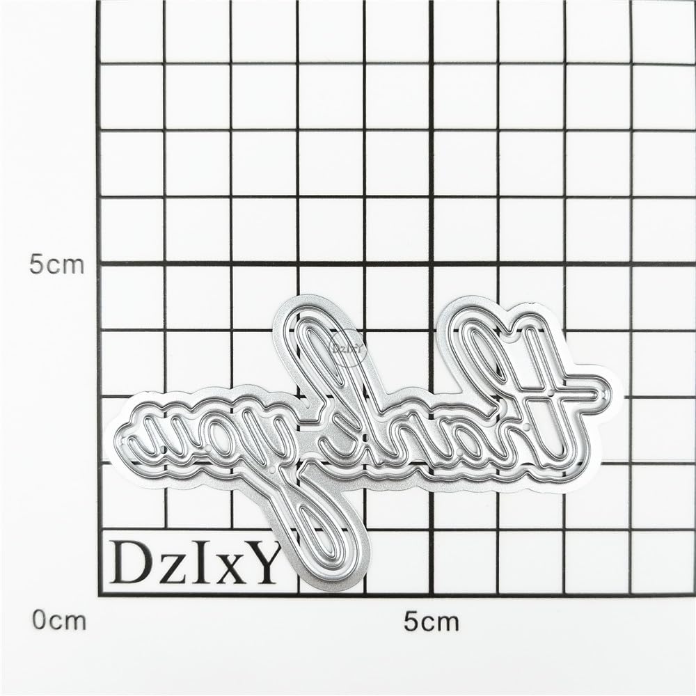 Happy Birthday Stanzformen - Metall-Schablonen Für Kartenherstellung & Scrapbooking