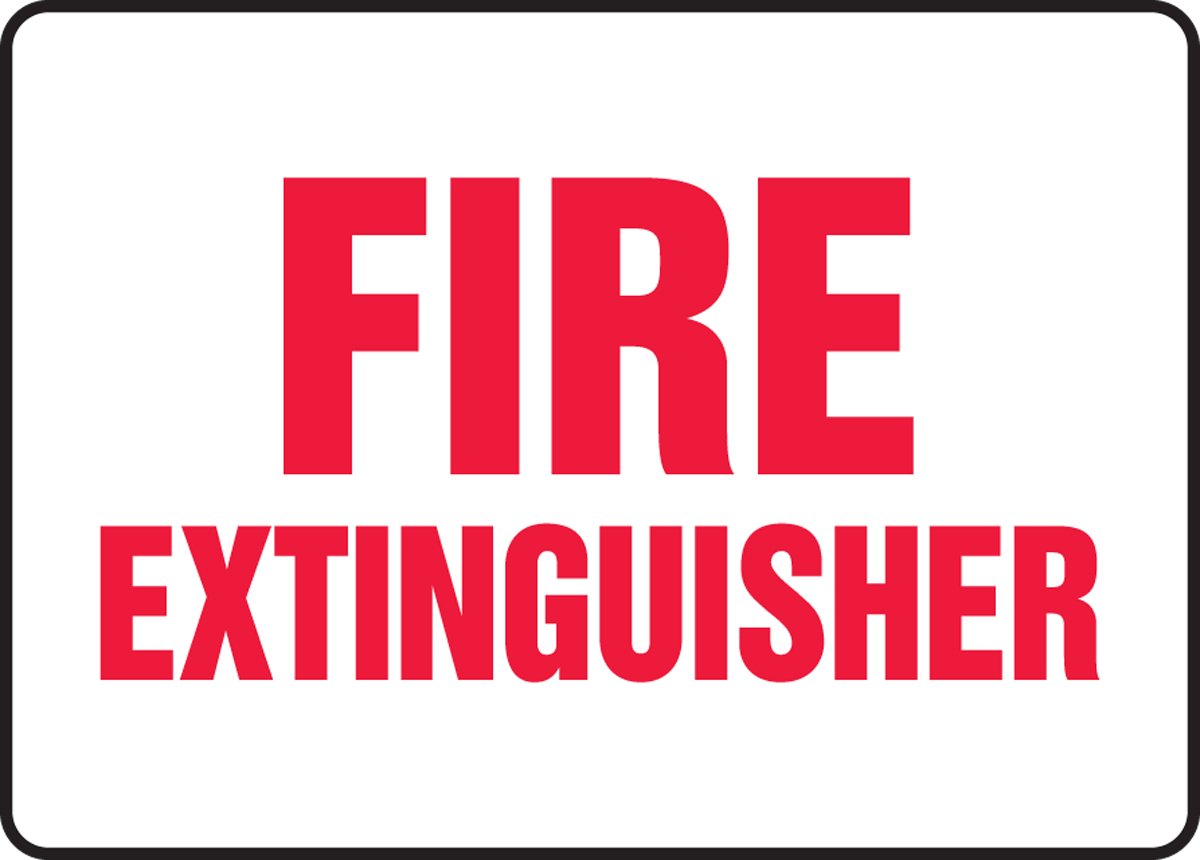 Panneau Fire Extinguisher Accu-Shield robuste MFXG522XP 10x14" d'Accuform - 2