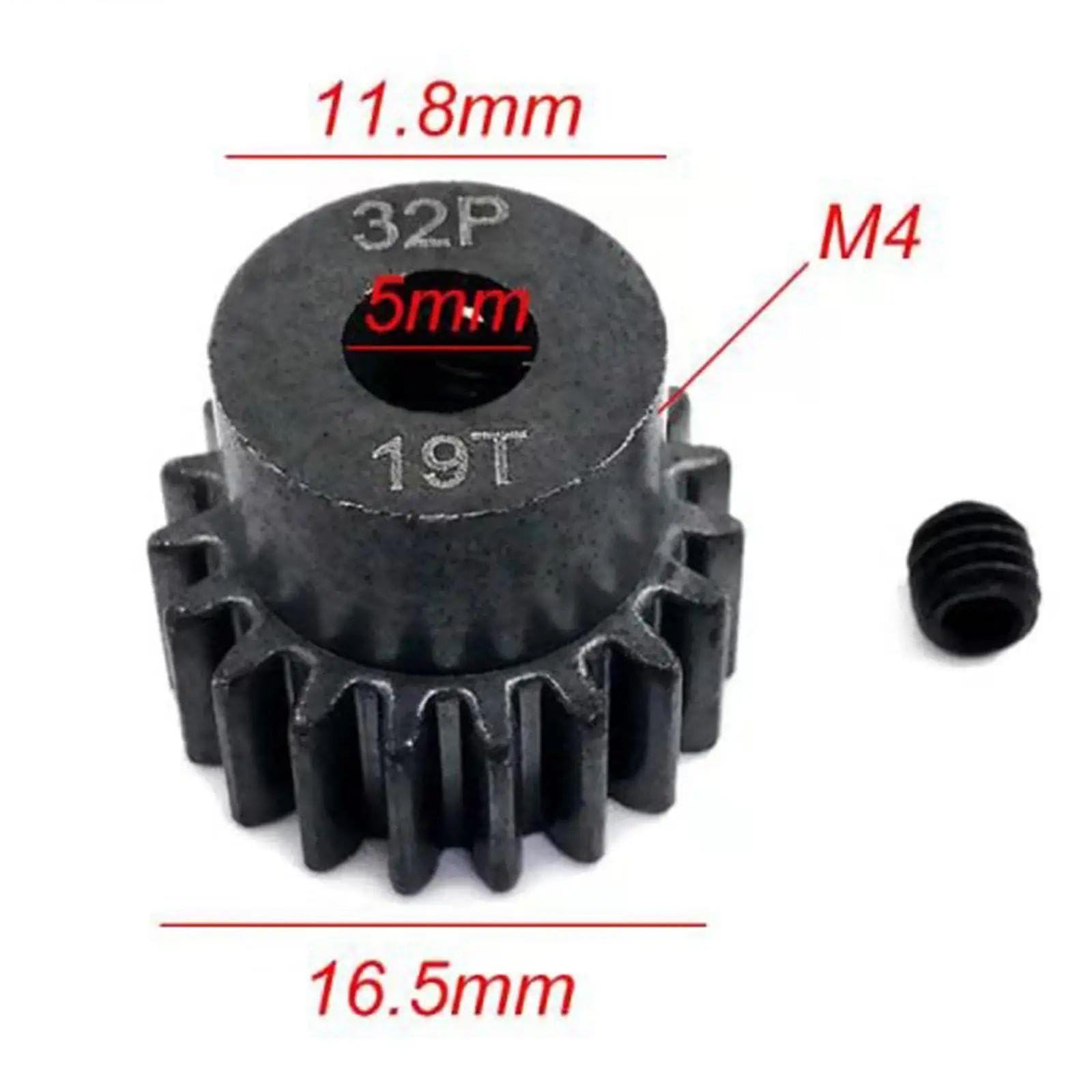 Diente para HQ727 para Slash para Axial 90025-26 90058 90038 1/10