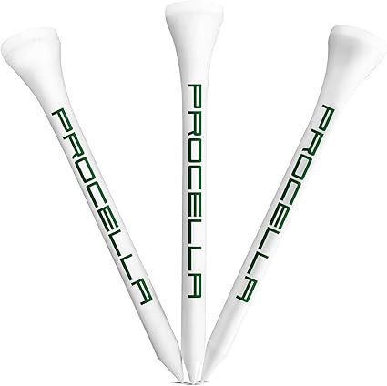 Review Procella Golf Tees 2 ¾ Professional Natural Bamboo Tee for Men and Women | Reduces Side Spin and Friction | More Durable and Stable Than Wood Tees | Eco-Friendly Biogradable Material | Pack of 100 Review Procella Golf Tees 2 ¾ Professional Natural Bamboo Tee for Men and Women | Reduces Side Spin and Friction | More Durable and Stable Than Wood Tees | Eco-Friendly Biogradable Material | Pack of 100