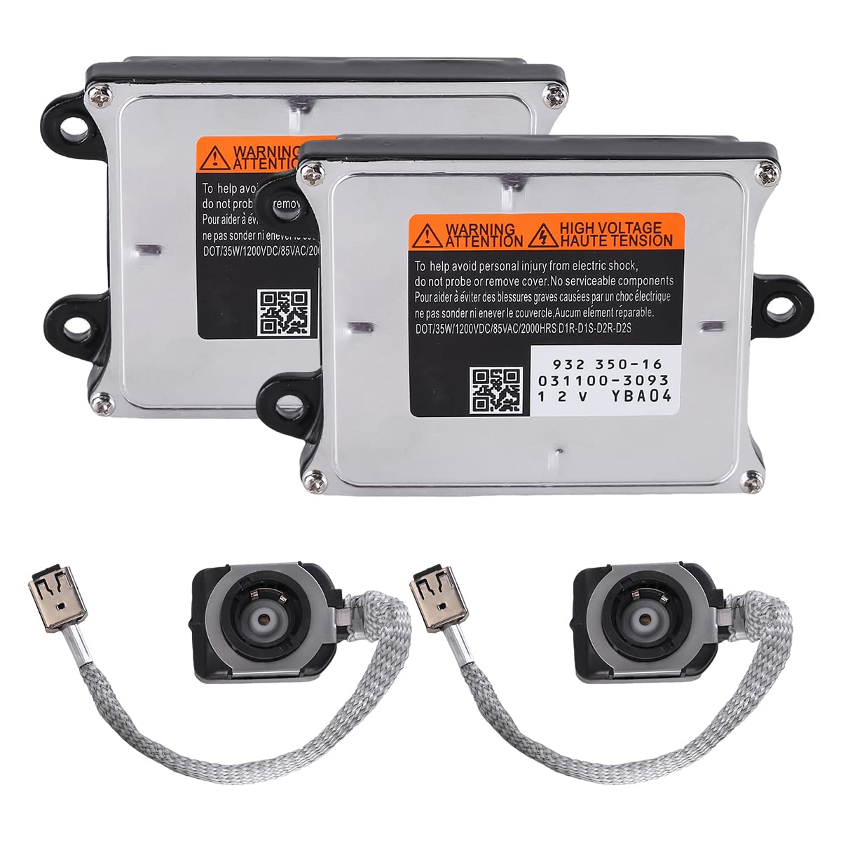 TukboTech Xenon Ballast & HID Light Lamp Bulb Igniter Control Unit Compatible for Cadillac SRX 2010-2016 Replace 22785848