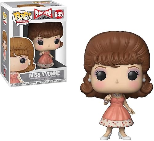 Miniatura 1 de Funko Pop! TV: Pee wee's Playhouse Miss Yvonne Figura Coleccionable, Multicolor
