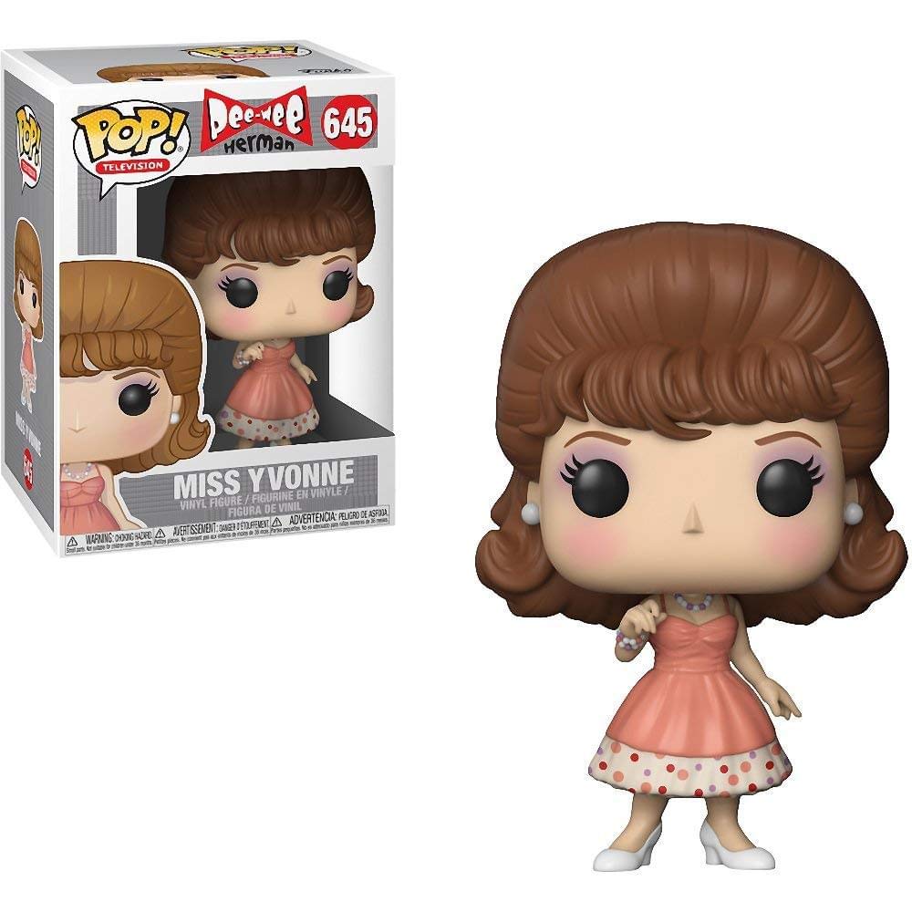 Pop Pee-Wee Playhouse Miss Yvonne Vinyl Figure