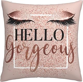 rose gold pillow amazon