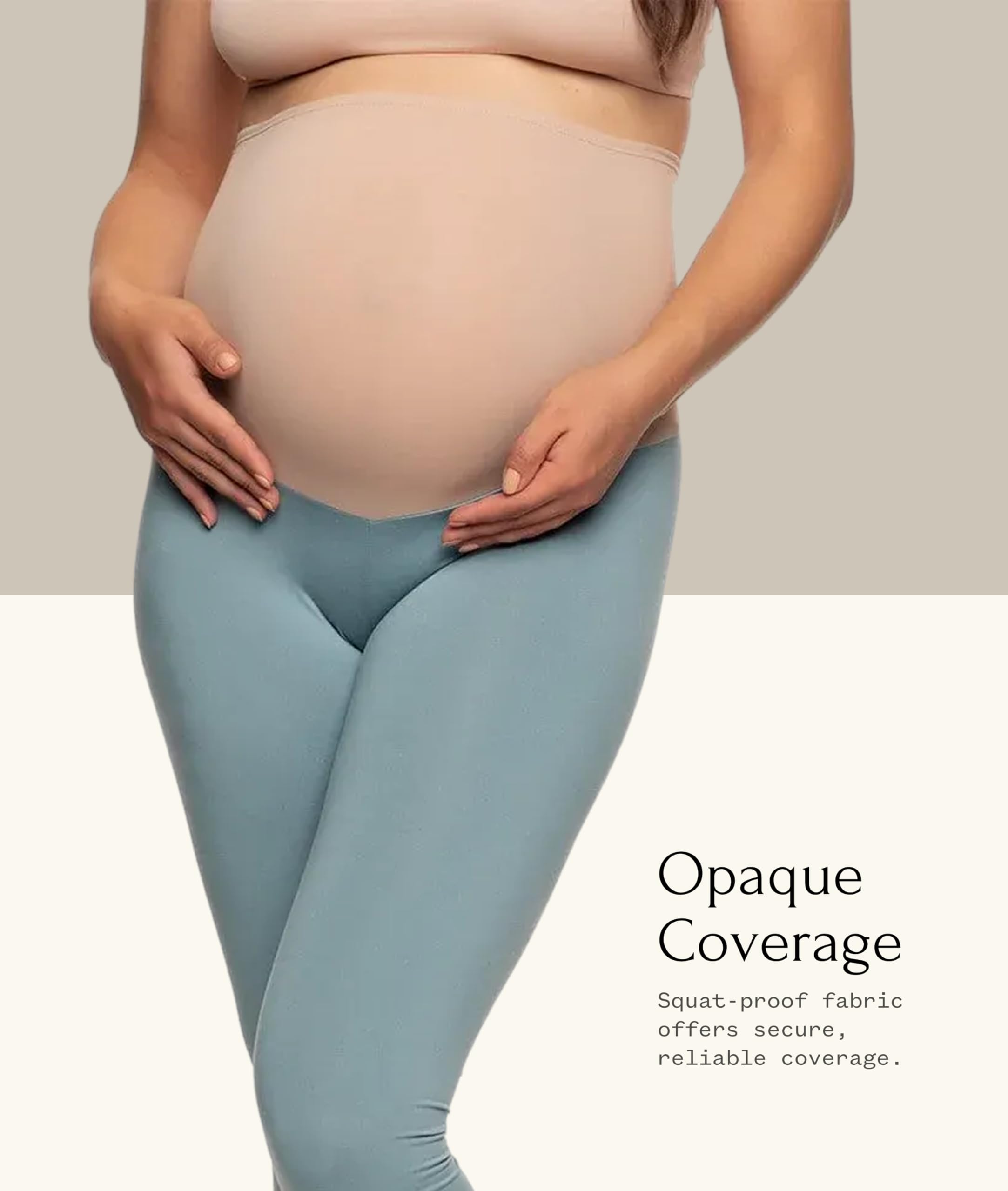 Felina Leggings premaman morbidi in velluto per le donne - Pantaloni da yoga per le donne, vestiti estivi premaman