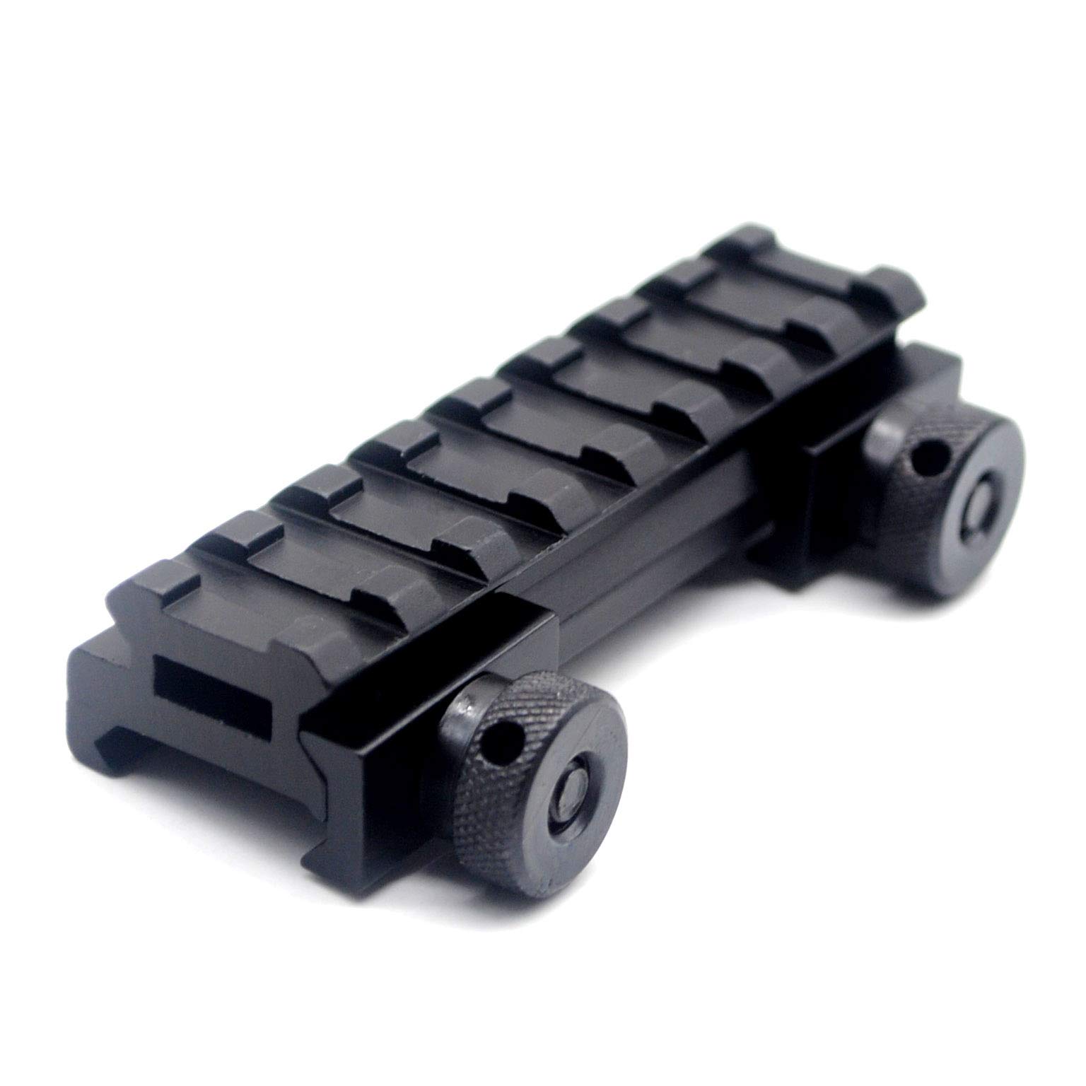 Rallonge Picatinny 145 Mm – Voit Clair – Rail Weaver 20 Mm – Dégagement Pour Viseur Iron – Montage Rapide