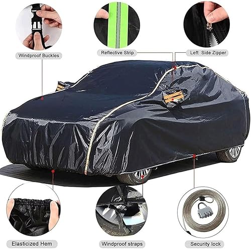 Miniatura 2 de Car Cover for Dacia Sandero Sandero Stepway,Waterproof Scratch Resistant Breathable Full Car Cover,Outdoor Car Cover Snowproof UV Protection