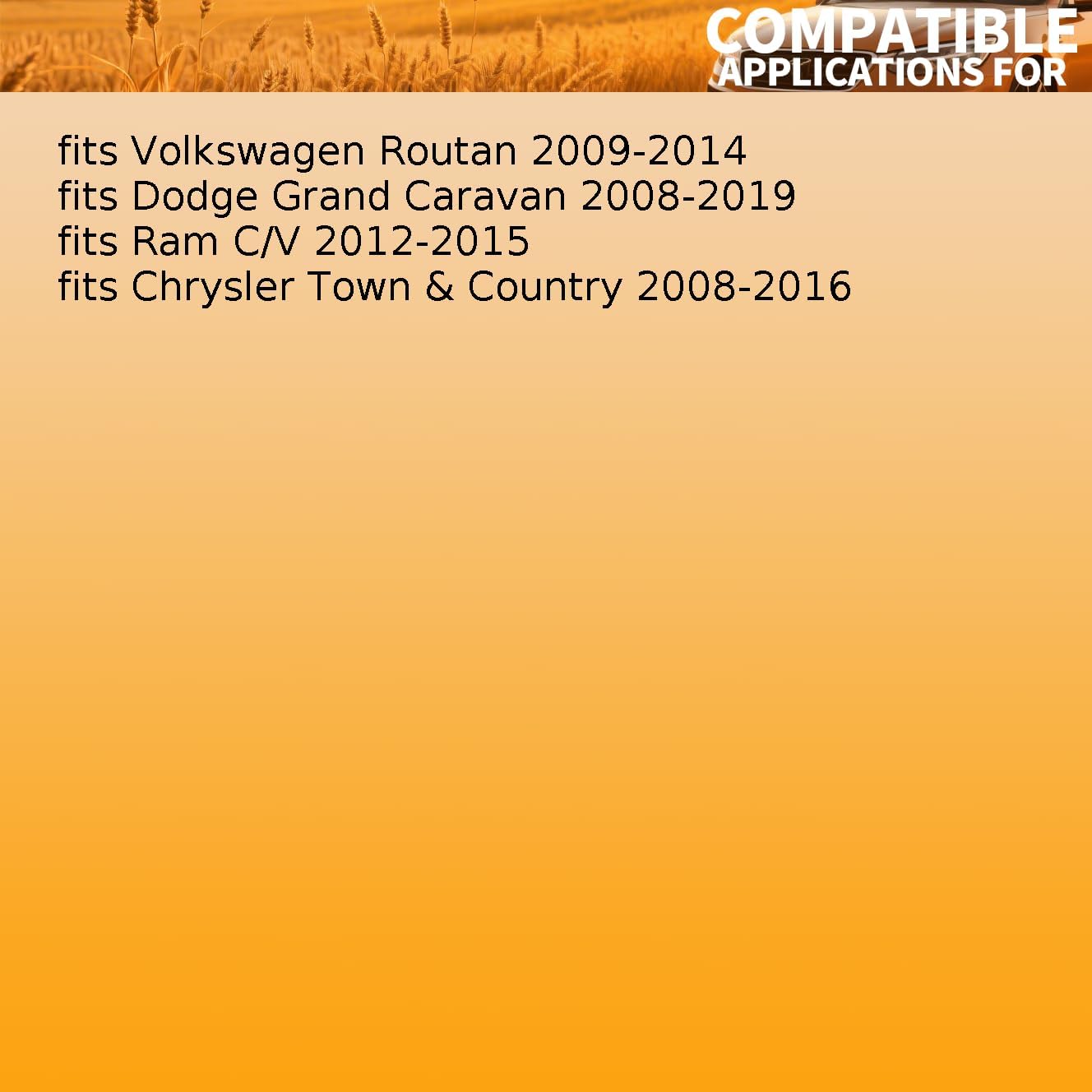 Replacement 7B0505173, 68065659AC, 68065659AB, 4721346AA, 7B0505173A, 7B0505173B 1 PCS Rear Suspension Track Bar fits Dodge Grand Caravan 2008 2009 2010 2011 2012 2013 2014 2015 2016 2017 2018 2019