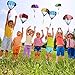 12 Pieces Parachute Toy Hand Throw Flying Toys Parachute Men Toy Parachute Figures for Christmas Outdoor Landing Gifts, No Battery Nor Assembly Required (Simple Style)