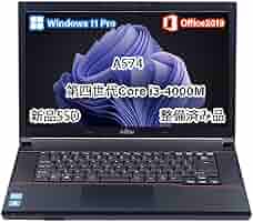 Amazon.co.jp: 【整備済み品】ノートパソコン A574/第4世代Core