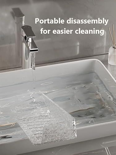 Miniatura 5 de Estantes de ducha transparentes, organizador adhesivo de baño con soporte para jabón, estantes de ducha acrílicos sin taladrar y a prueba de óxido,