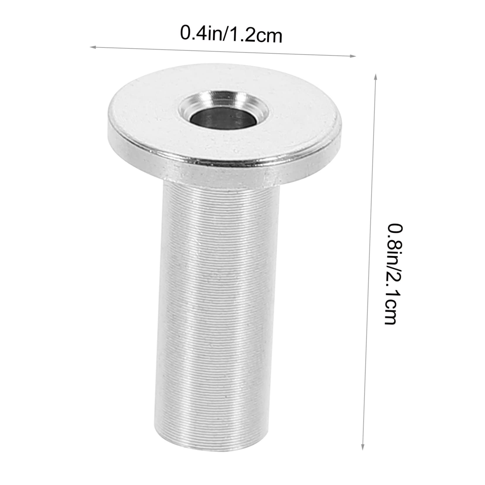 LIFKICH 10pcs Stainless Steel Railing Wire Connector Deck Cable Railing Kit Protective Sleeve for Cable