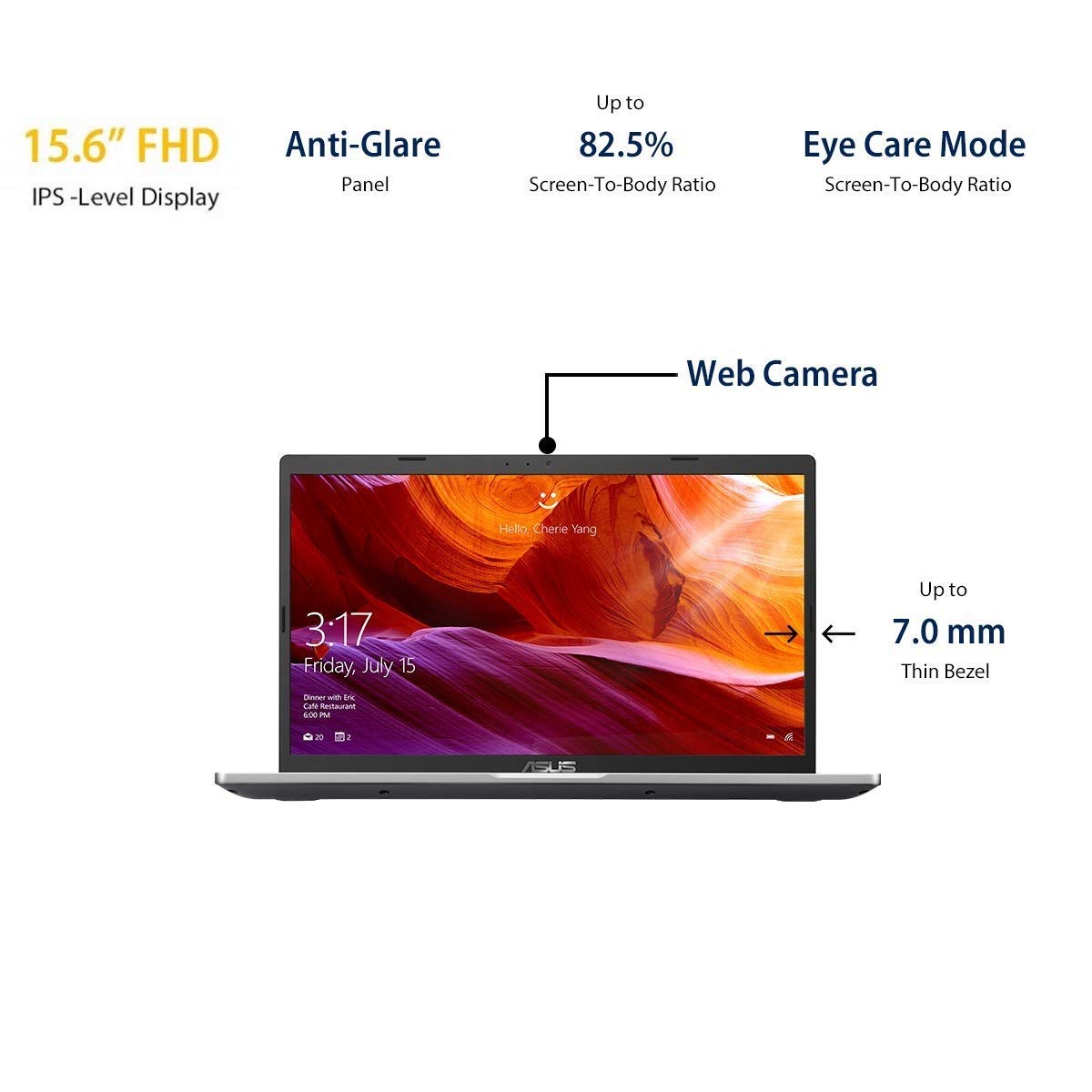 ASUS VivoBook AMD Quad Core Ryzen 5-3500U(8GB RAM/1TB HDD/Windows